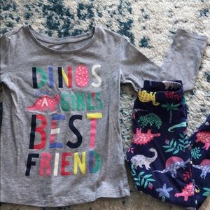 Carters dinosaur outfit